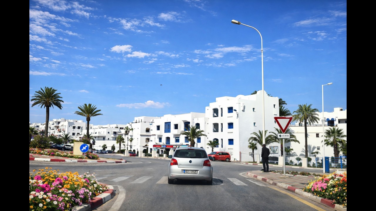 Monastir Driving Tour 🇹🇳 Tunisia 4K HDR