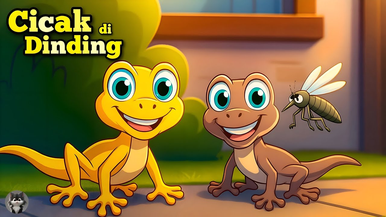 Cicak Cicak di Dinding 🦎 | Lagu Anak Balita TK & PAUD | Lagu Anak Indonesia Populer Terbaru 2025