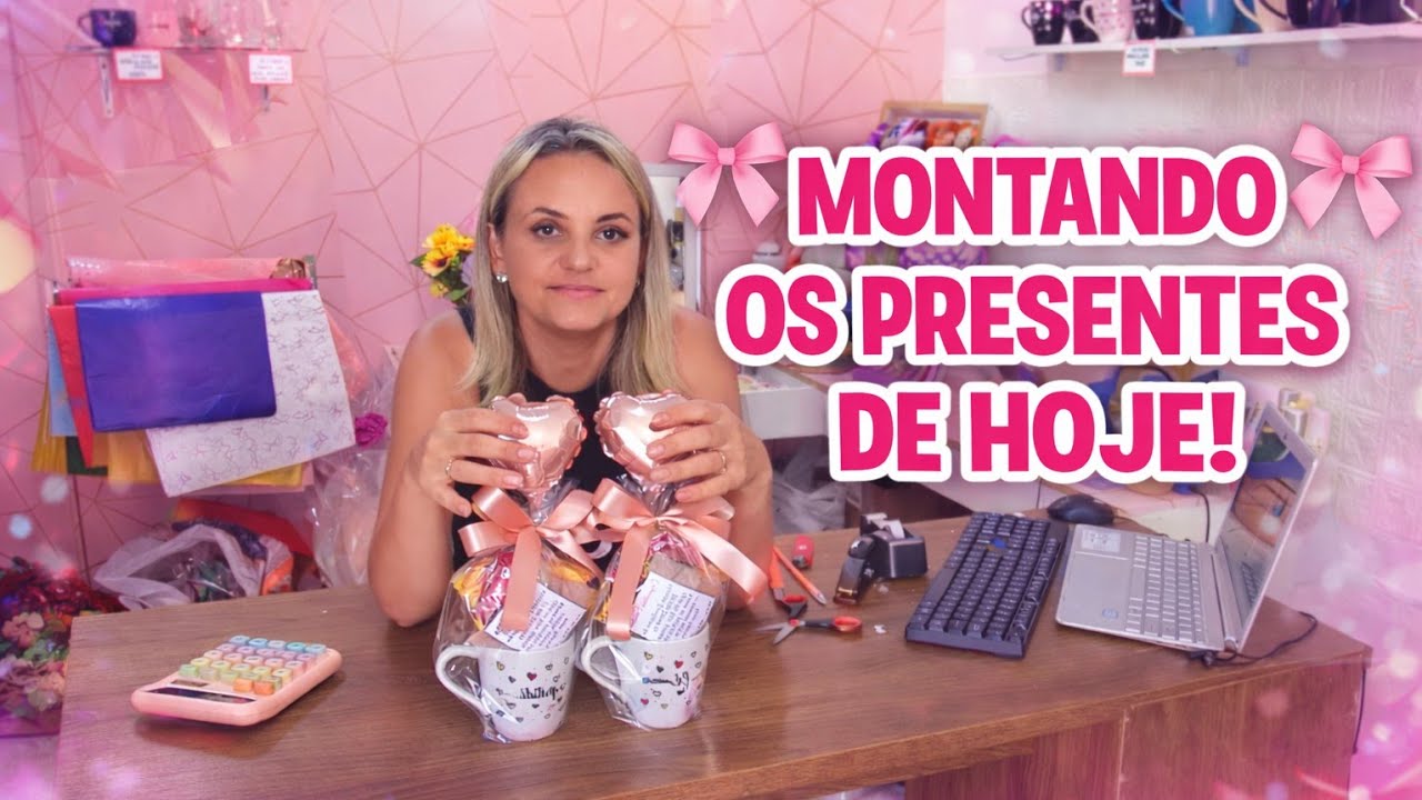 Montando os pedidos de hoje ✨ Vem conferir ❤️