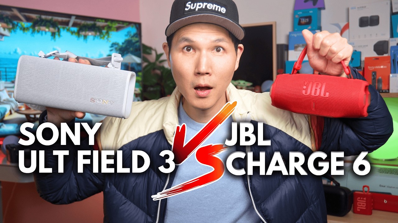 JBL Charge 6 vs Sony ULT Field 3 - REVIEW & Audio Samples