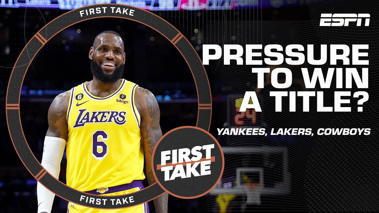 Most pressure to win a title: Cowboys, Lakers or Yankees? 🤔 | First Take