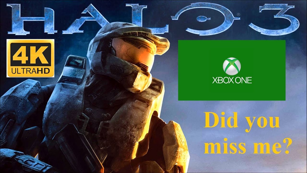 [4K] Halo 3 MCC Update. Sierra 117 w/Capt Dna Donut. Xbox One X