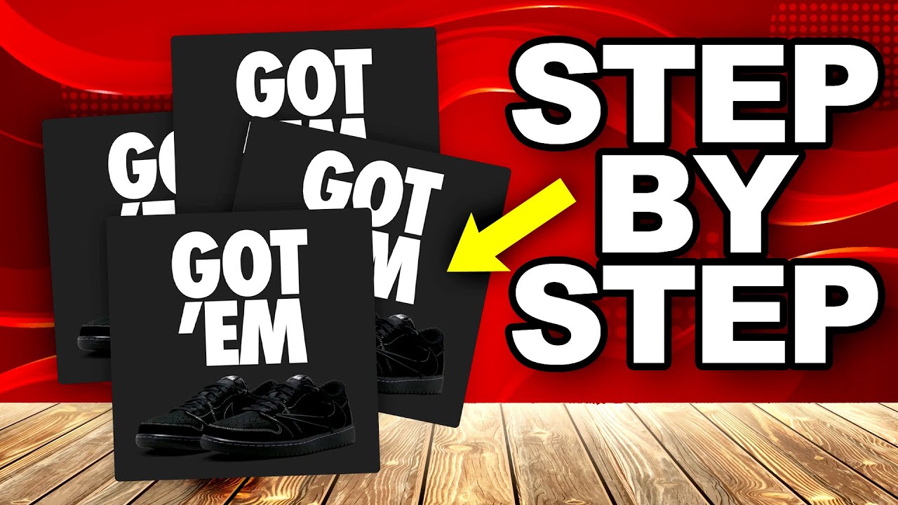 ANYBODY can MANUALLY BOT and WIN ON SNKRS APP with Multiple Browsers