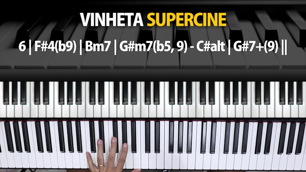 Vinheta Super Cine | Tutorial no Teclado
