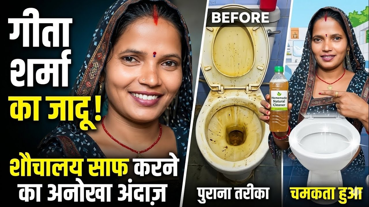 Geeta Sharma ka shauchalay saaf karne ka Andaaz hi kuchh alag hai 🤣🤪🤣🤪🌹💞♥️🙏