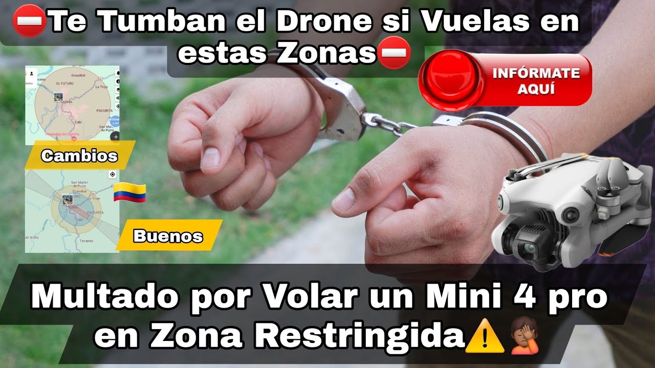 Se lo llevo la Policía y lo Multaron por volar Mini 4 pro en Zona Restringida, Infórmate y evita eso