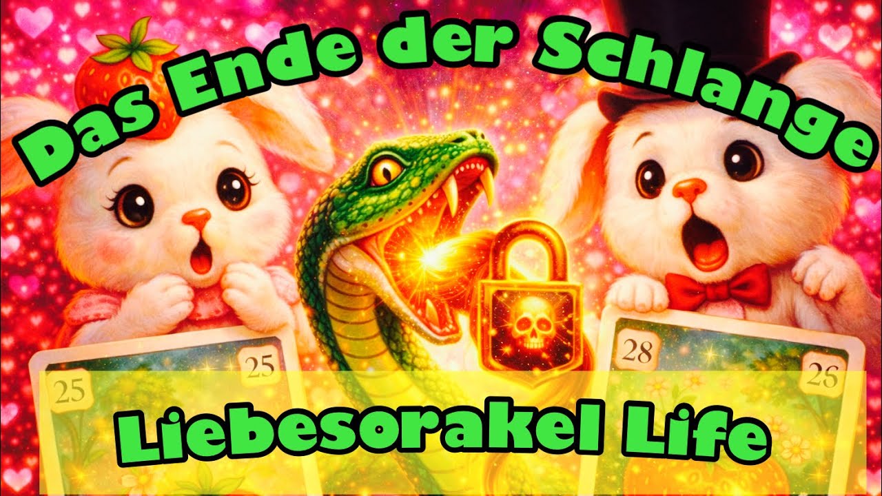 „🤫Der letzte Trick der Schlange“ es kommt raus Liebesorakel Life🌿❤️