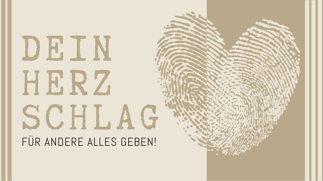 DEIN HERZSCHLAG | Für andere alles geben | Siemen van Freeden