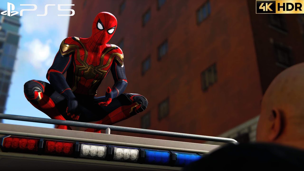 Marvel's Spider-Man No Way Home Suit (PS5) 4K HDR 60FPS Gameplay