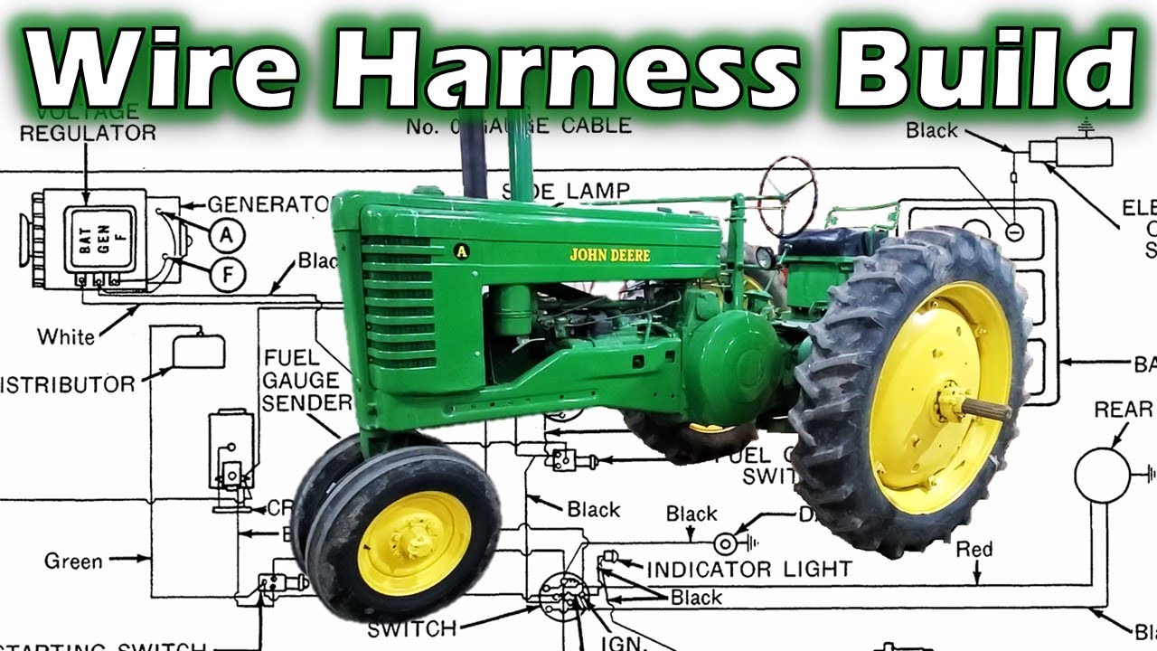 Жгут проводов 2-цилиндрового John Deere