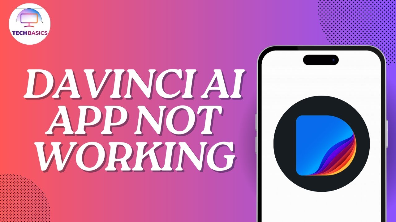 How To Fix DaVinci AI Image Generator App Not Working