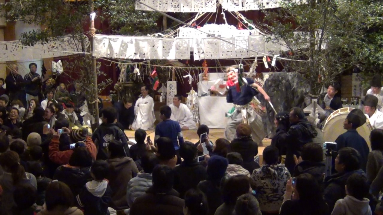 2017年大人夜神楽　柴引・戸取