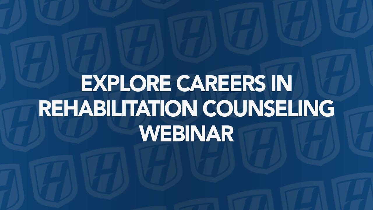 Explore Careers in Rehabilitation Counseling Webinar