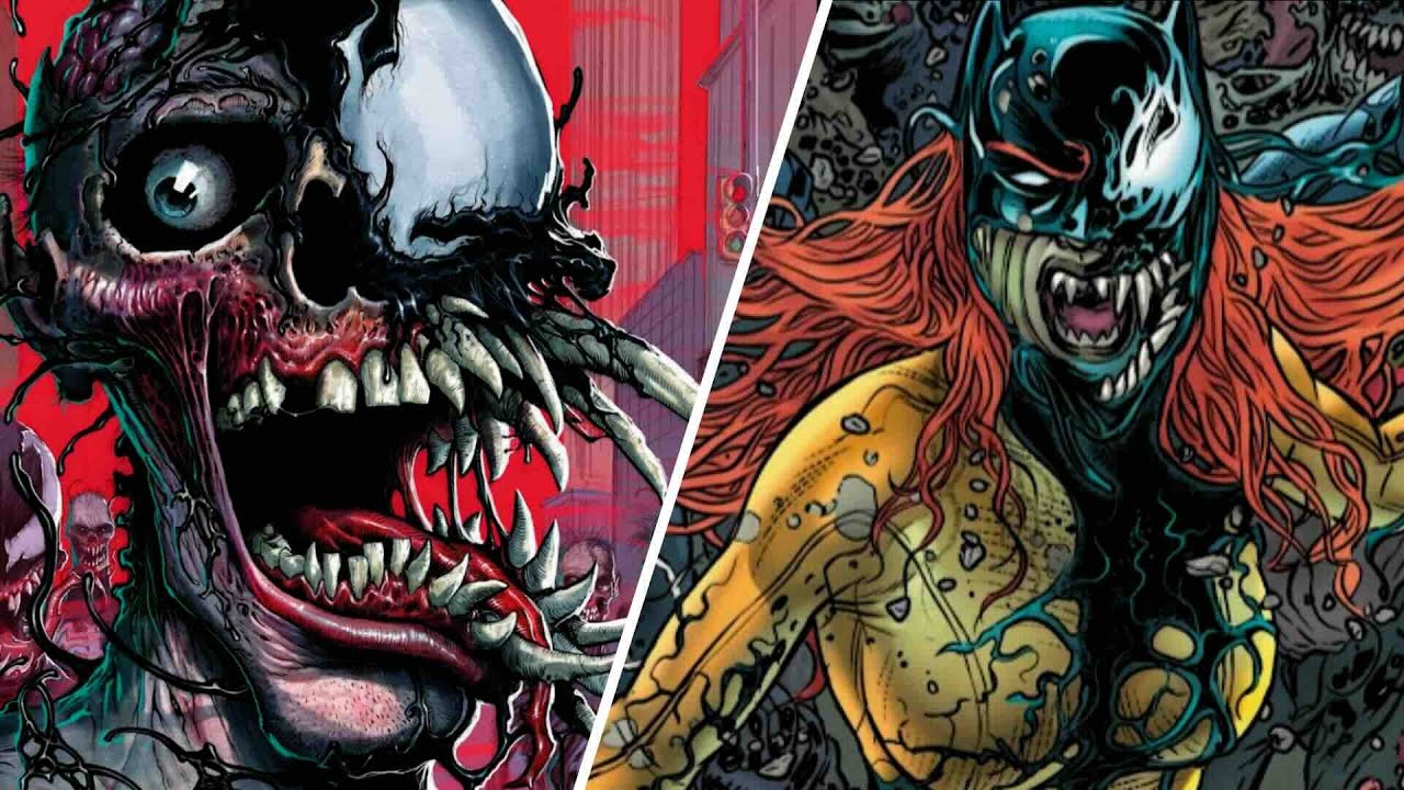 Вирус Marvel Zombies заражает симбиотов