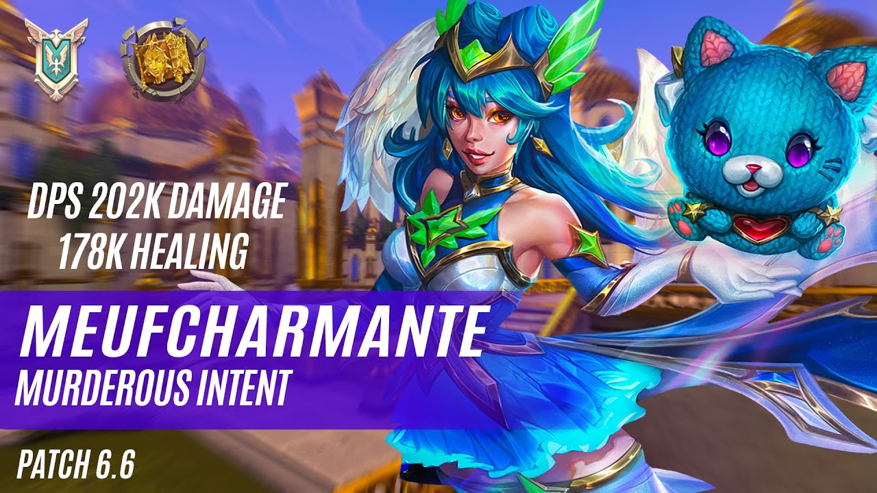 DPS 202K DAMAGE 178K HEALING MEUFCHARMANTE LILLITH PALADINS COMPETITIVE (MASTER) MURDEROUS INTENT