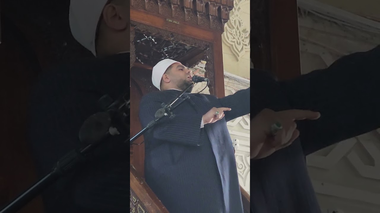 شرف الدعوة إلى الله . الشيخ أحمد علي درويش إمام وخطيب مسجد سيدي المرسي أبو العباس 