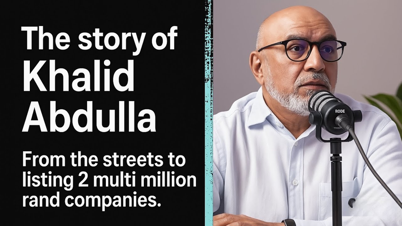 Khalid Abdulla - From the streets of Cape Town to CEO of two listed, multi-million rand companies.