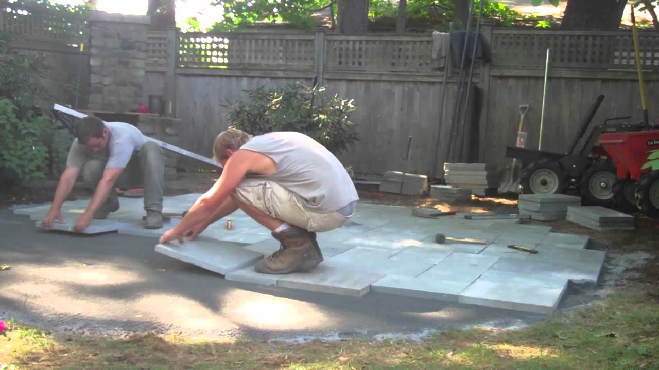 How to Build a Bluestone Patio: Part Two