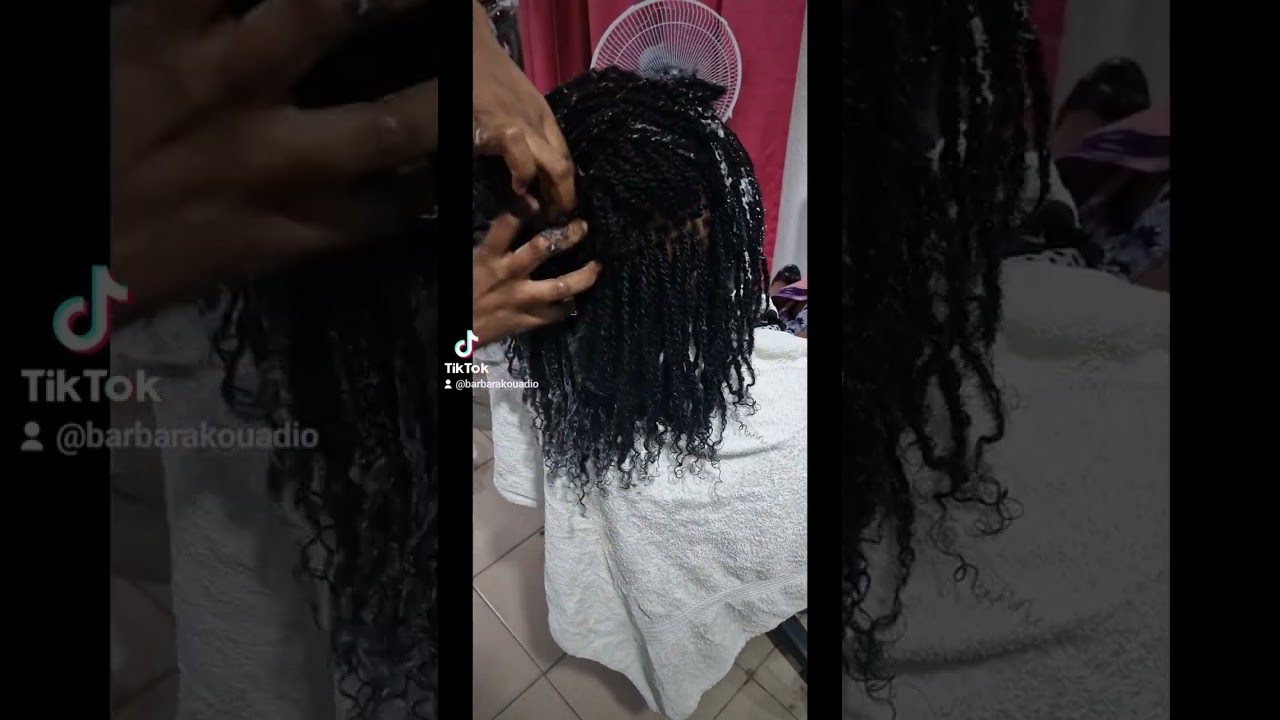 comment  #faire les #twist #surcheveuxfrisés chez barbara coiffures +2250748776004