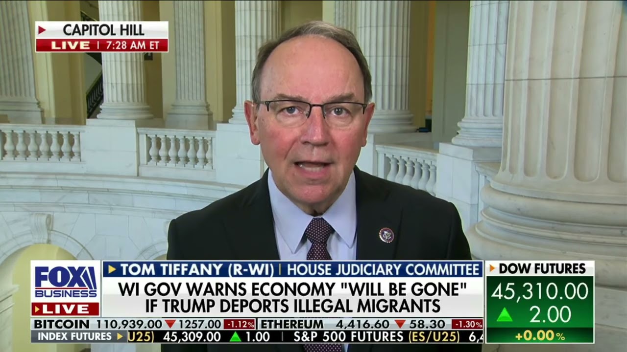 Rep. Tiffany Slams Tony Evers for Claiming Wisconsin's Economy 