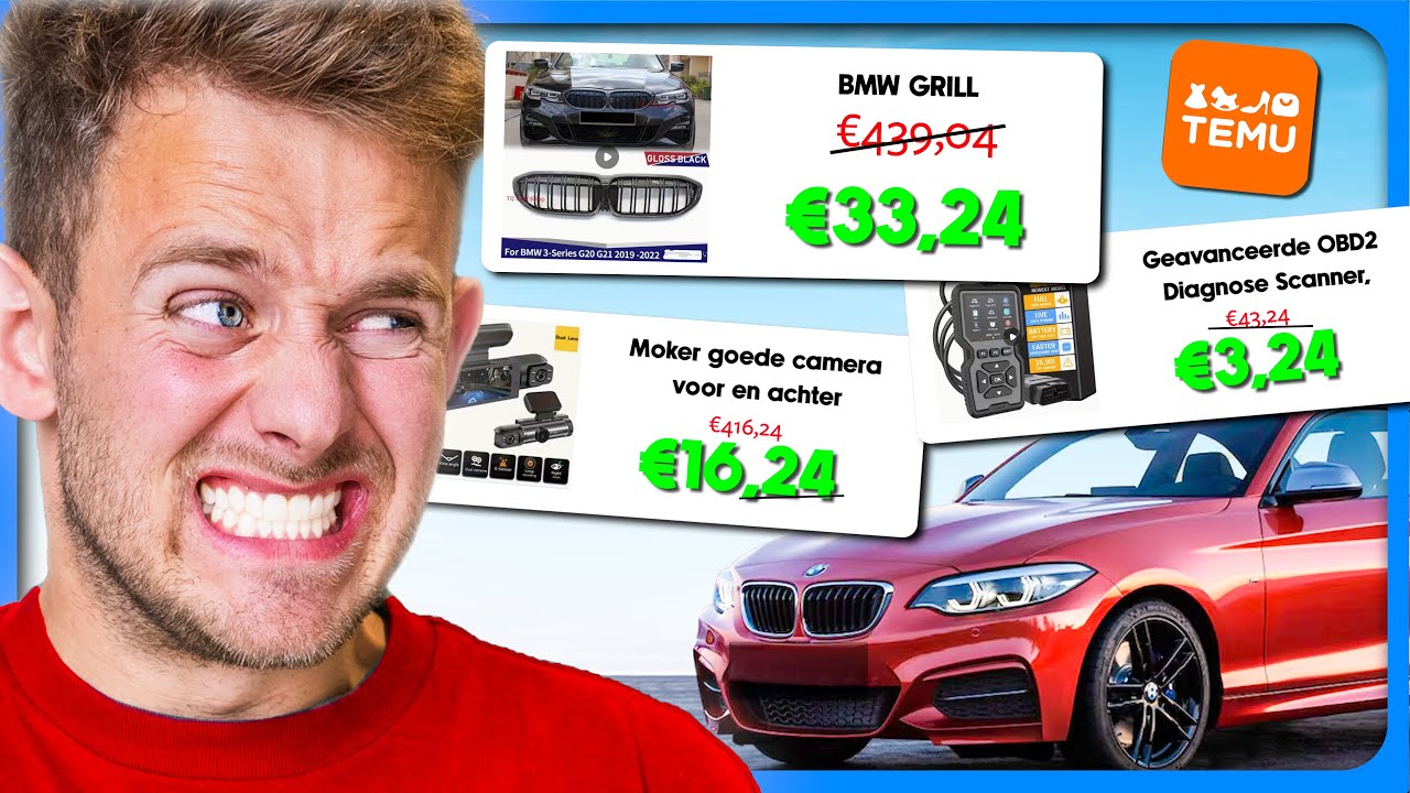 TEMU PRODUCTEN TESTEN VOOR MIJN AUTO...