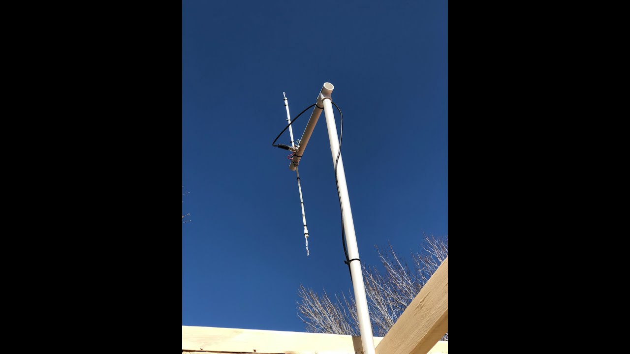 DYI 2 Meter Base Station with Dipole Antenna for Around $50.00