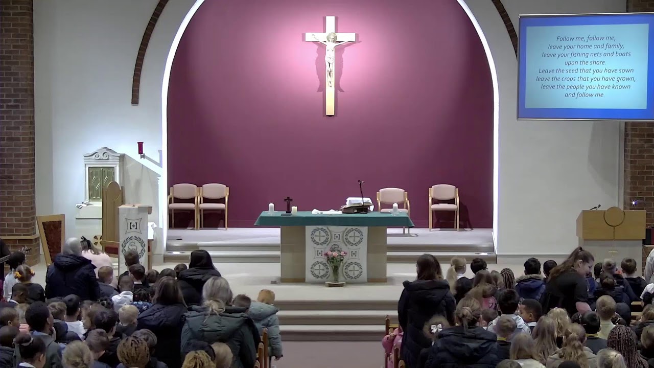 Feb 2nd The Presentation of The Lord (A) School mass 9.30 am Primary 1/2 and 2