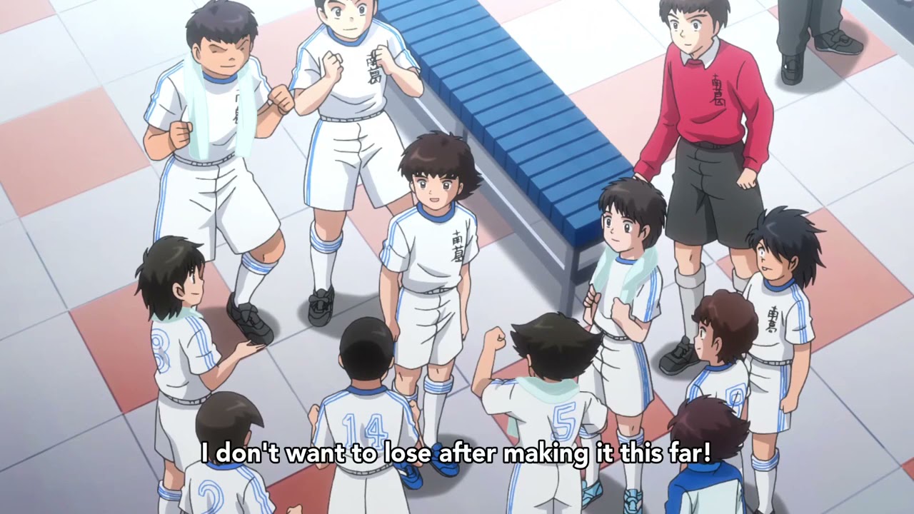 Capting Tsubasa vs Hyuga