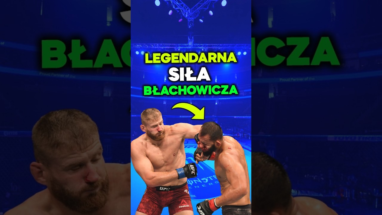 Legendarna SIŁA Jana Błachowicza 💥🇵🇱