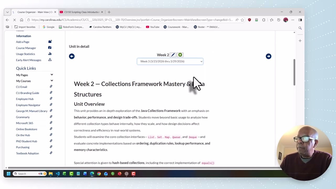 CS320  Advanced OOP Class Introduction Video