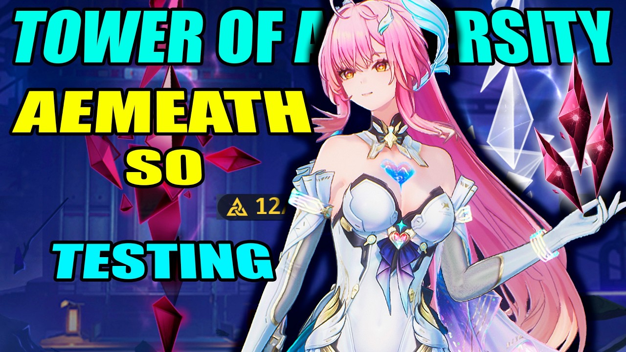 Testing S0 Aemeath vs Tower of Adiversity - Wuthering Waves