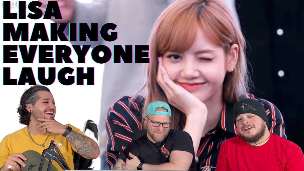 BLACKPINK LISA making everyone laugh REACTION