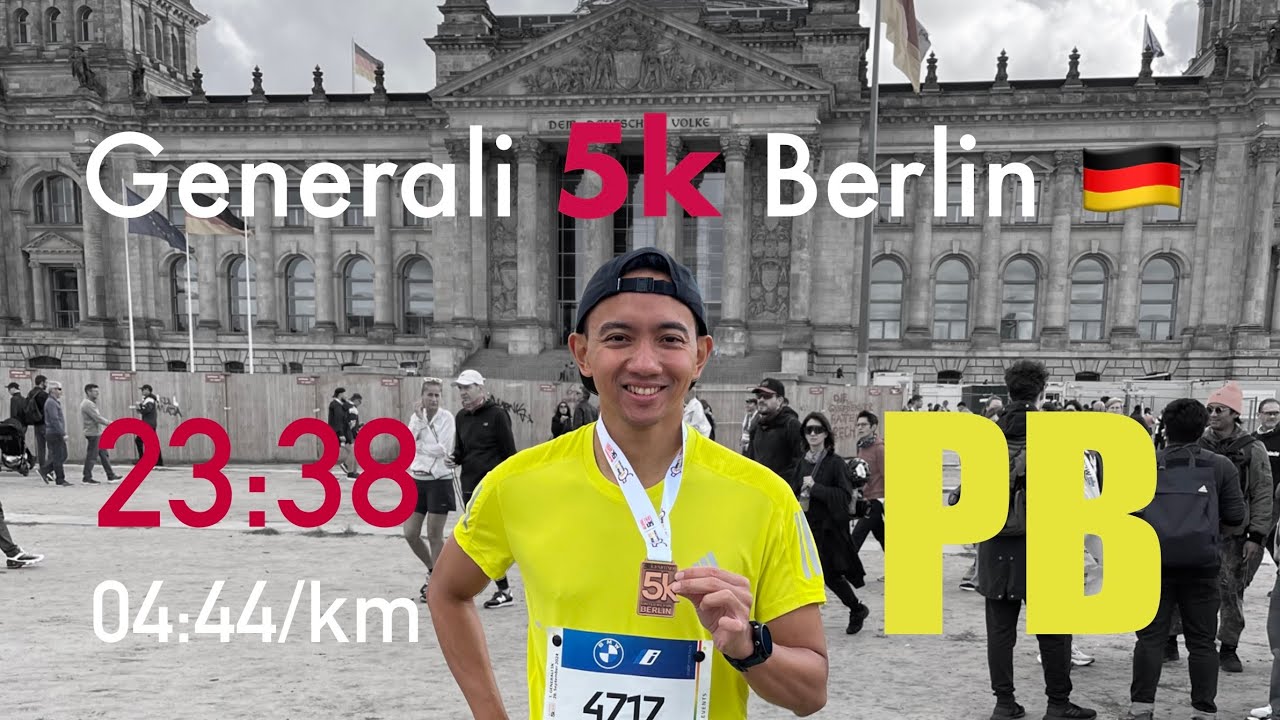 Generali 5K, Berlin Marathon 2024 Event, Sub 24 Min. 5K Run PB!!!