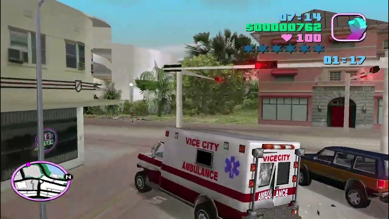 GTA  Vice City Ambulance Mission