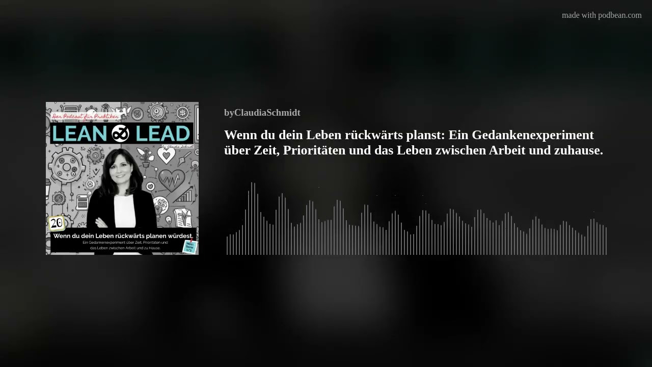 Wenn du dein Leben rückwärts planst: Ein Gedankenexperiment über Zeit, Prioritäten und das Leben zwi