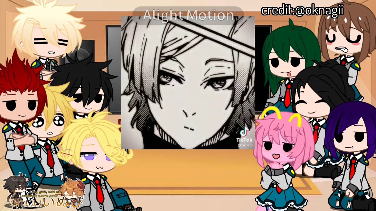 Mha react to Deku as Kaiser (Bakugo Middle School Best Friend Au) (Third Year Au)