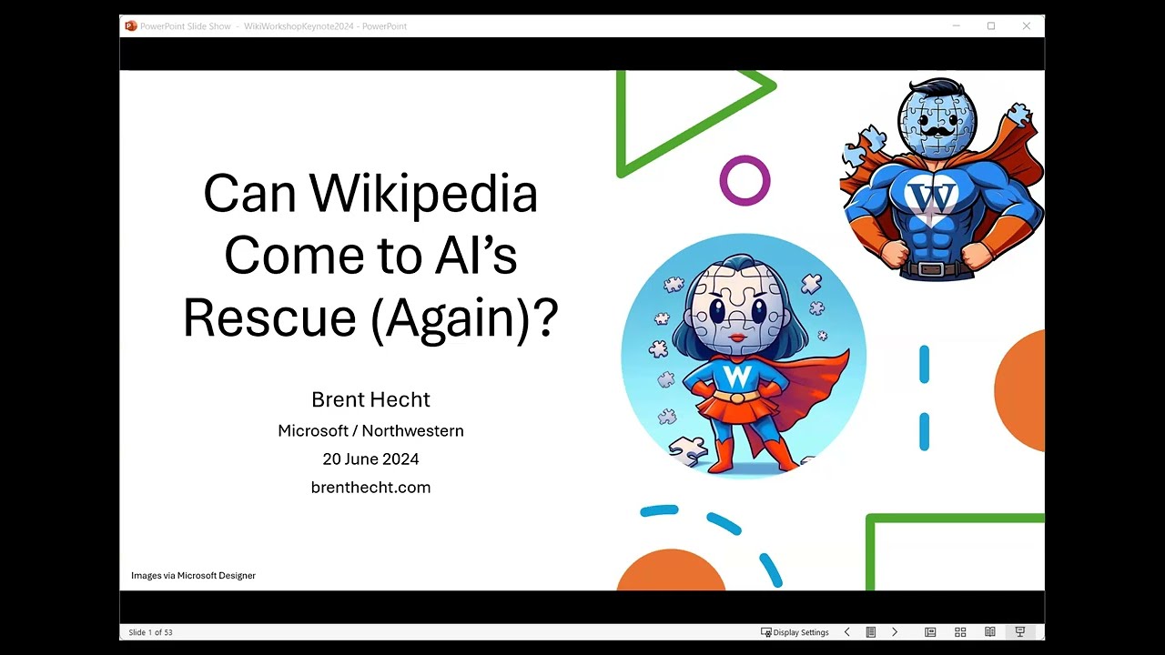 Keynote Presentation- Brent Hecht