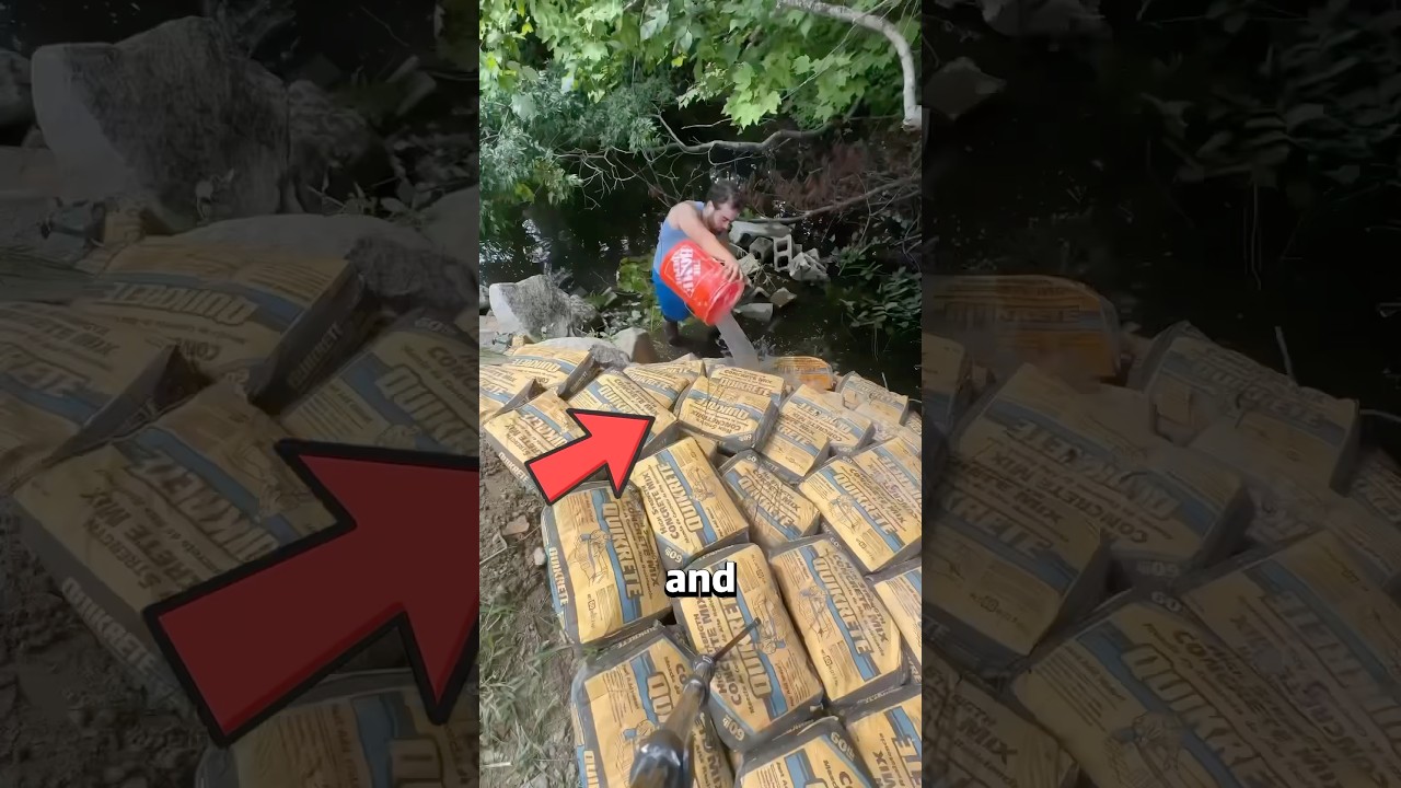 A clever way to use cement