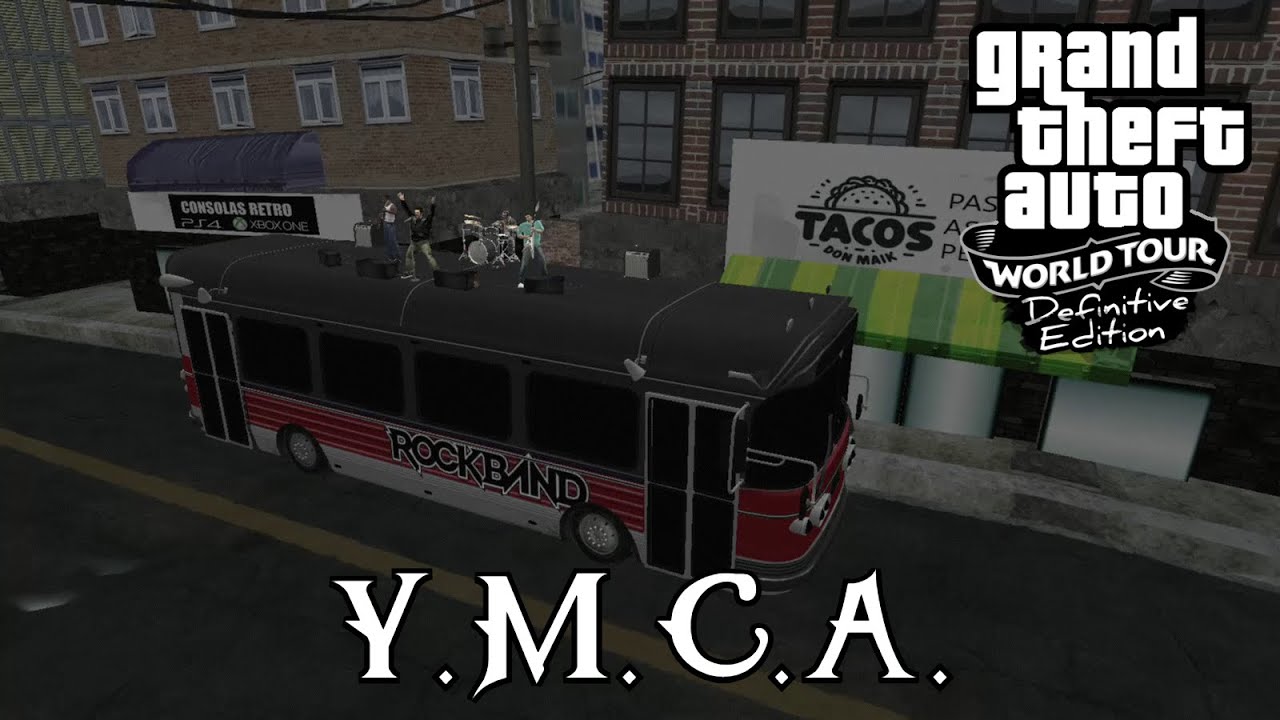 GTA Band ¨Y.M.C.A.¨ (Guitar Hero World Tour Definitive Edition)