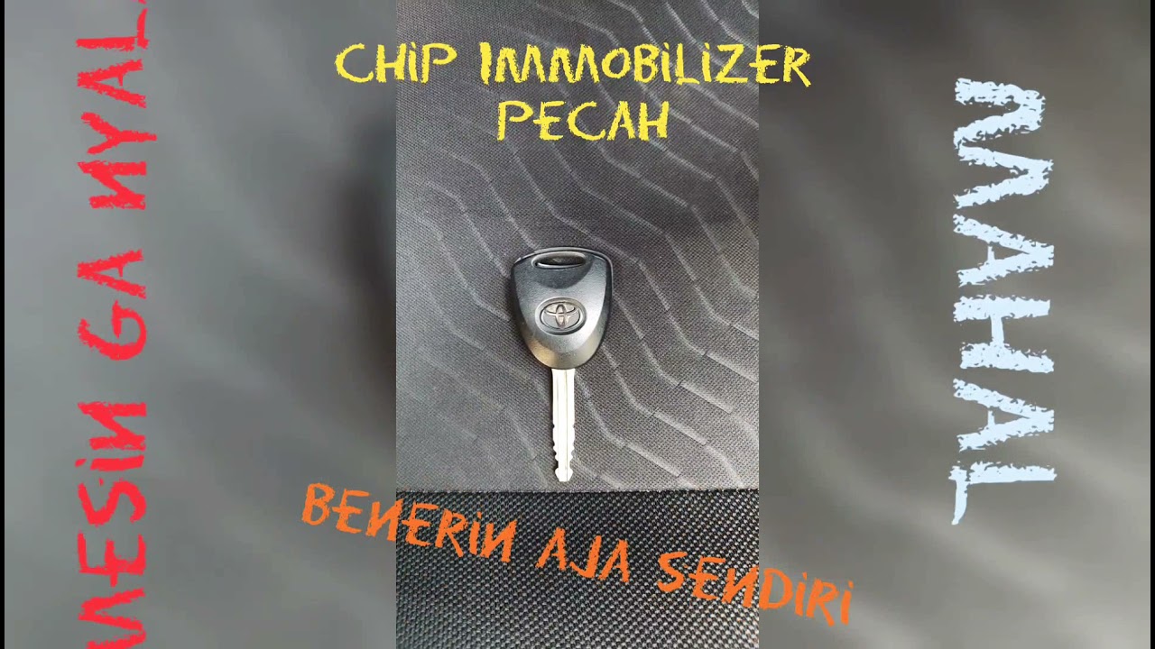 Ganti Chip Immobilizer Grand New Avanza