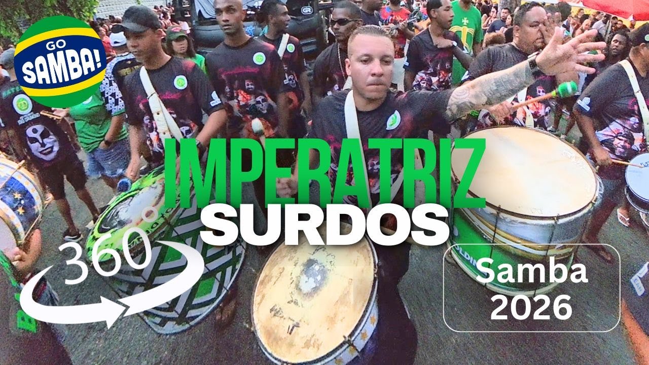 Surdo de terceira focus Imperatriz Leopoldinense, (360° POV)