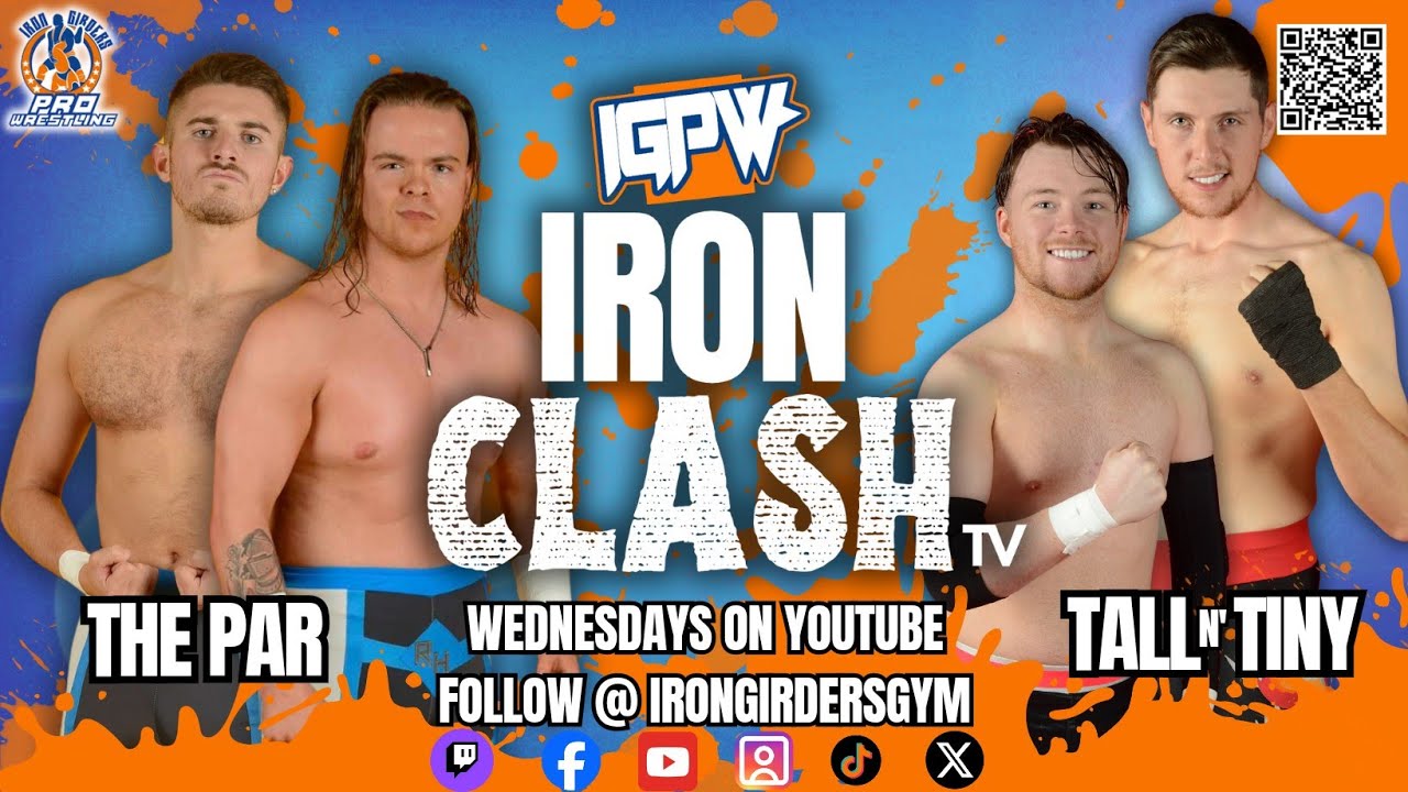 IGPW Iron Clash TV | The Par vs Tall n' Tiny | PWE Tag Title Tournament Bout