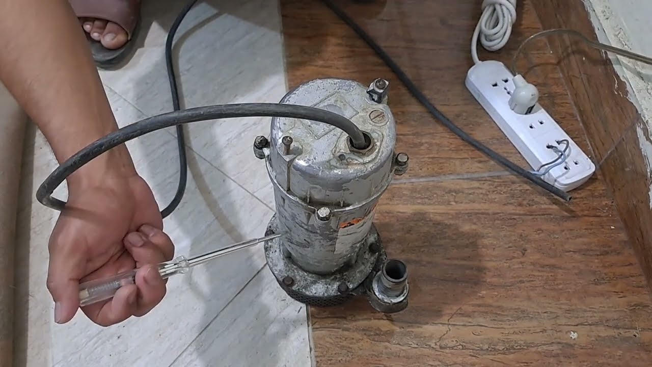 عیب یابی واتر پمپ کف کش fault finding of the skimmer water pump