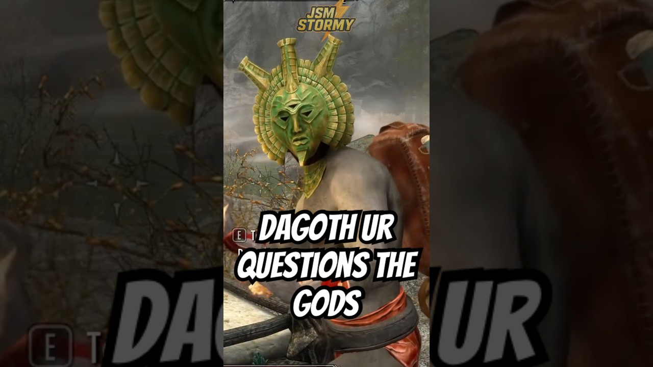 Dagoth Ur questions the gods. #skyrim #skyrimmods #dagothur #dagoth #shorts