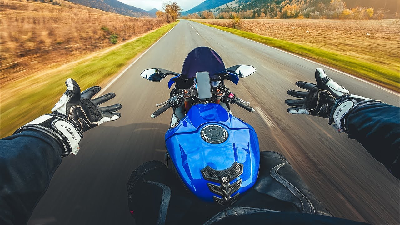 FIRST TIME RIDING A (2015 YAMAHA R1)