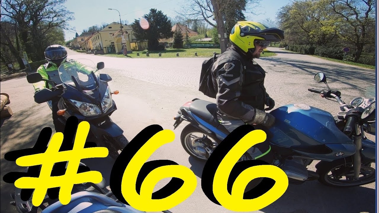Český Motovlog #66 - Cesta Přes Půl Republiky / 616 km / 5 Krajských Měst