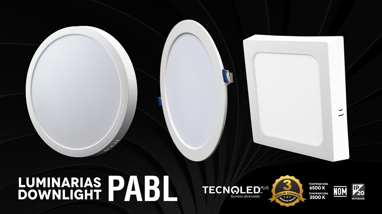 CONOCE LOS NUEVOS DOWNLIGHTS PABL