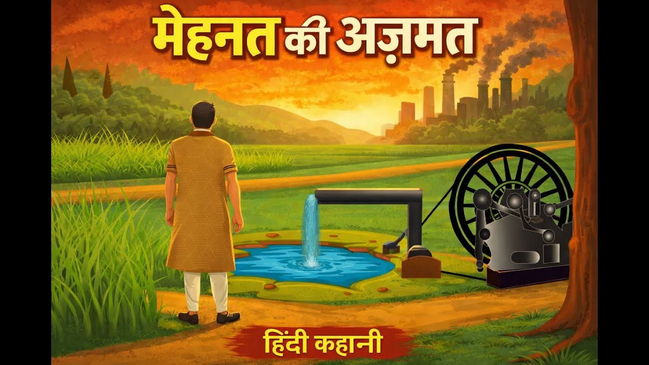 मेहनत की अज़मत | Hindi Animated Story | Moral Kahani | प्रेरणादायक कहानी | Cartoon Story