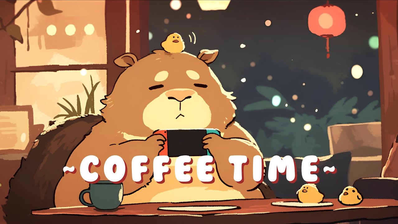 Capybara Beats Radio - Relaxing Jazz Hop Collection ~ Zen Moments ~ 🦫 📝 | Non Stop Music
