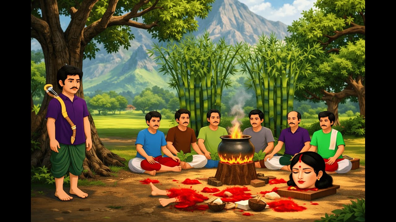 सात भाई और एक बहन की दर्द भरी कहानी  #hindisong  #cartoon  #moralstory  #horrorstories  #horror